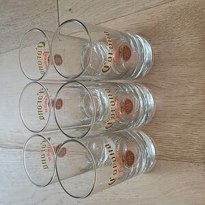 NWOT RARE Corona Familiar Mini Glass Set Of Six (6)